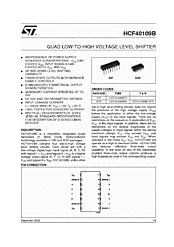 DataSheet HCF40109B pdf